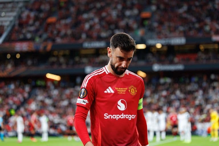 Bilbao,,Spain:,05,17,2025:,Bruno,Fernandes,Seen,During,Uefa