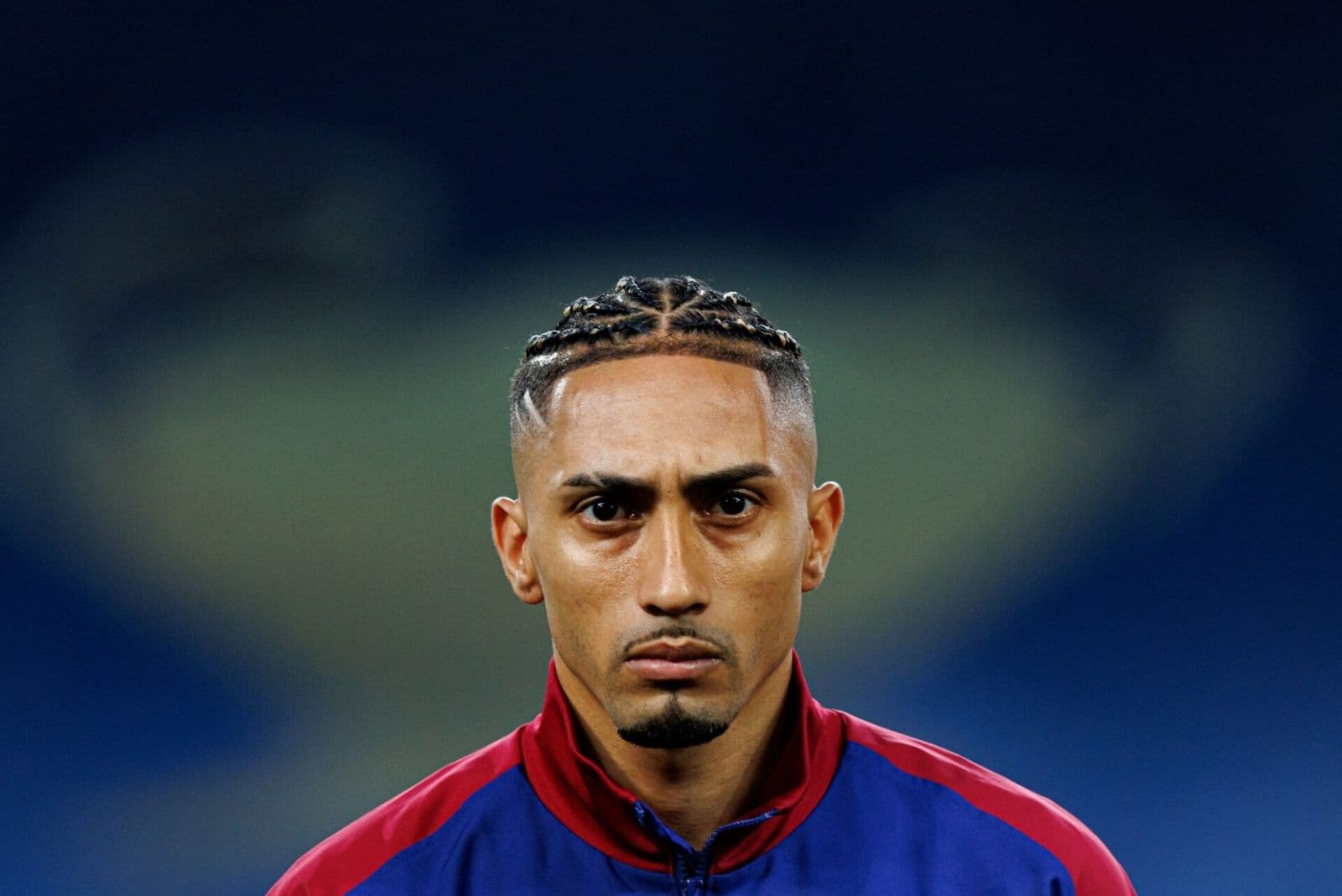 Raphinha playing for Barcelona
