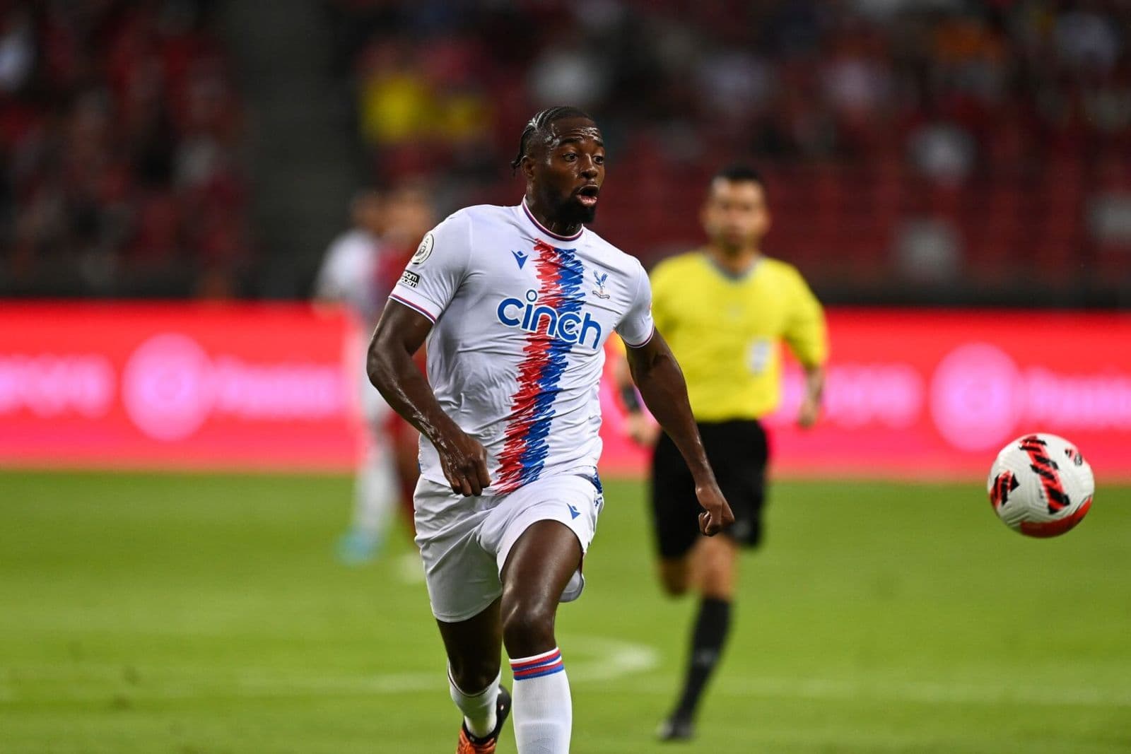 Crystal Palace striker Jean-Philippe Mateta