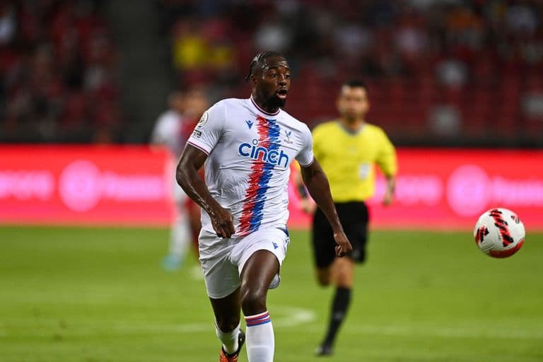 Crystal Palace striker Jean-Philippe Mateta