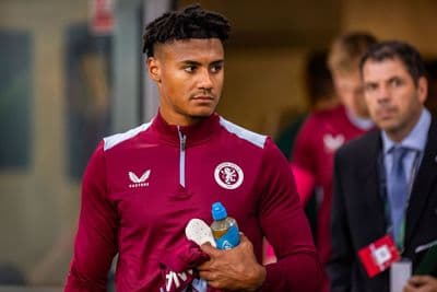 Ollie Watkins playing for Aston Villa