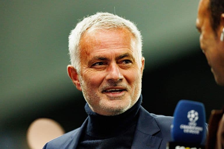Benfica manager Jose Mourinho