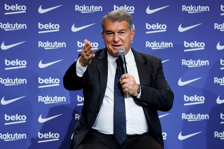 FC Barcelona president Joan Laporta / Shutterstock
