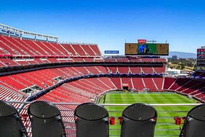 Levi's Stadium ahead of the 2018 friendly between AC Milan and FC Barcelona