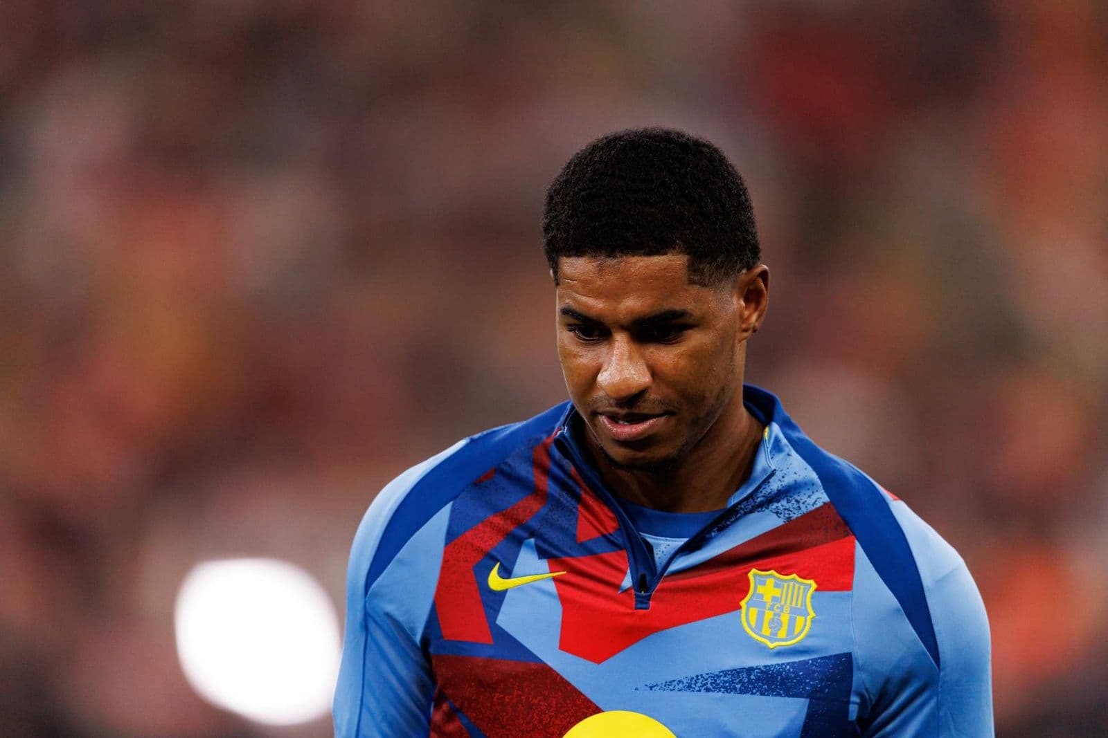 FC Barcelona striker Marcus Rashford
