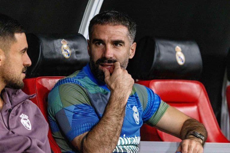 Real Madrid captain Dani Carvajal