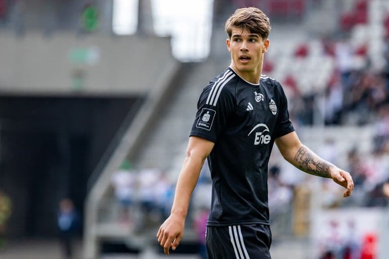 Luka Vuskovic playing football