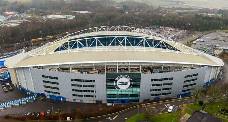 Brighton & Hove Albion's Amex Stadium