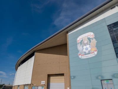 The CBS Arena is home to Coventry City Football Club in the West Midlands, UK, where Haji Wright plays his football