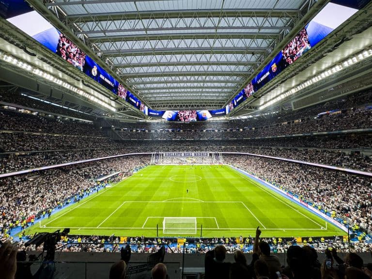 Real Madrid's Estadio Santiago Bernabeu