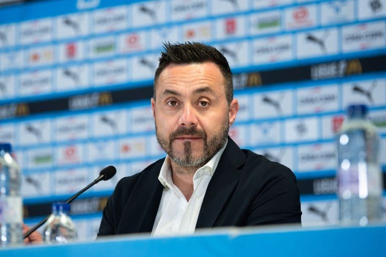 Italian football manager Roberto de Zerbi