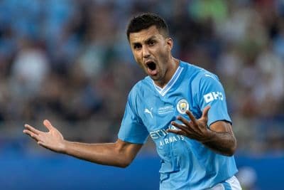 Manchester City midfielder Rodri