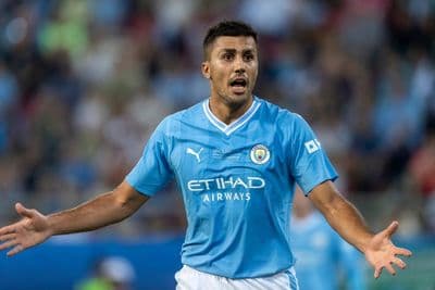 Manchester City midfielder Rodri