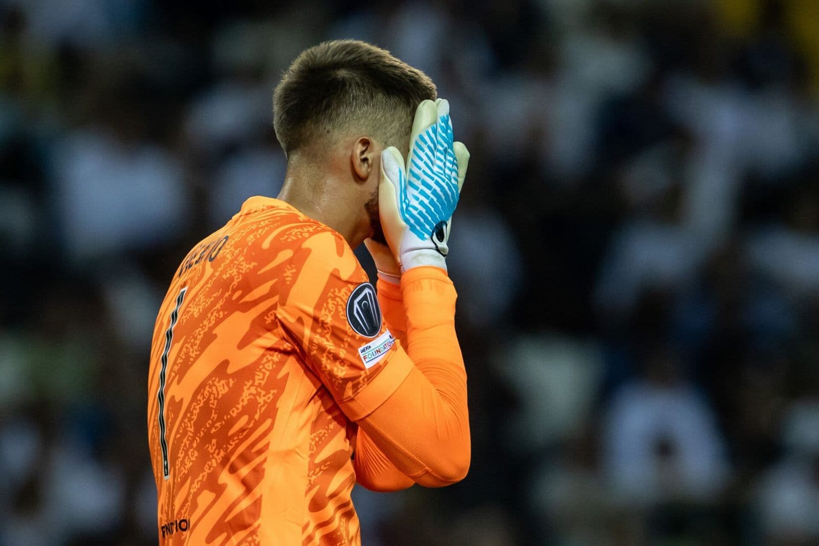 Tottenham goalkeeper Guglielmo Vicario