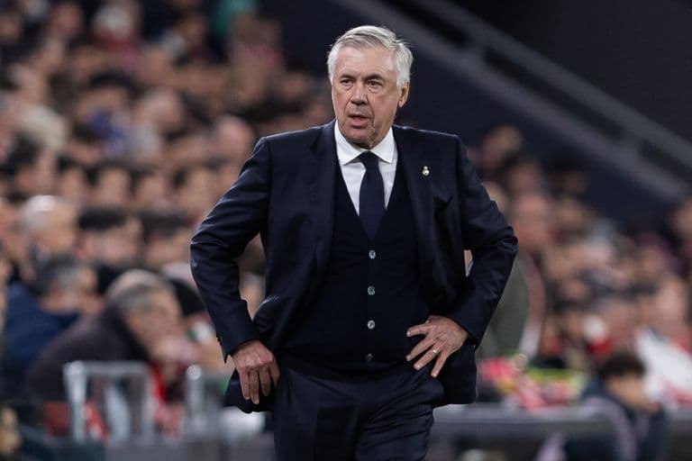 Former Real Madrid manager Carlo Ancelotti