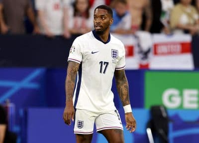 Ivan Toney playing for England