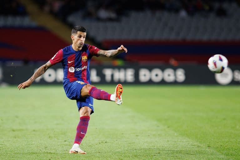 Barcelona,,Spain.,22th,Oct,,2023.,Joao,Cancelo,In,Action,During