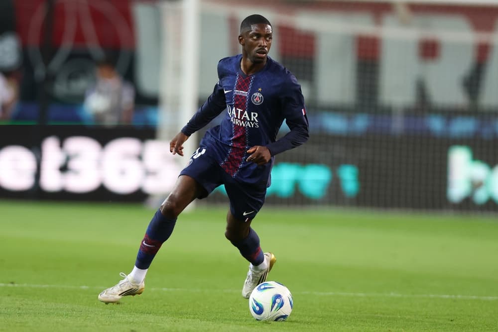 Udine,,Italy,-,August,13,,2025:,Ousmane,Dembele,Of,Paris
