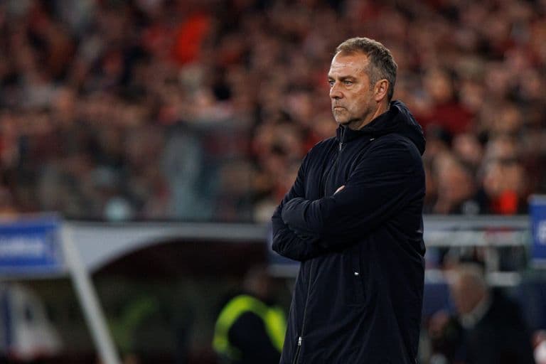 FC Barcelona manager Hansi Flick