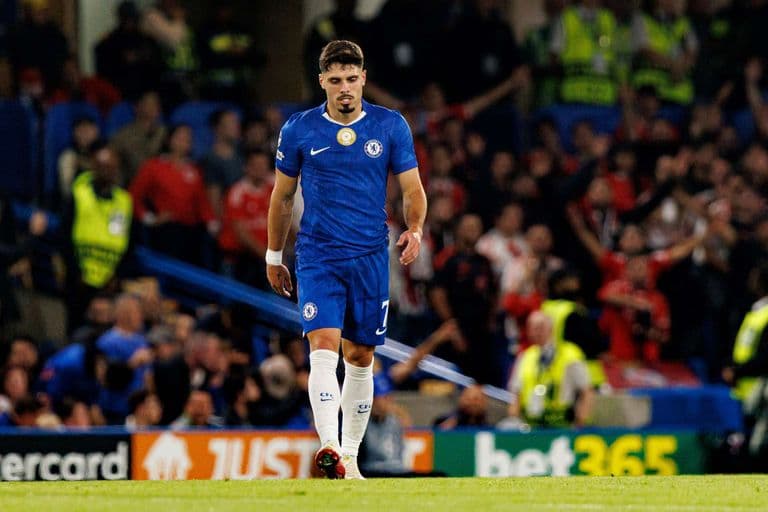 Chelsea forward Pedro Neto