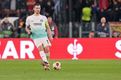 Brighton & Hove Albion captain Lewis Dunk is suspended