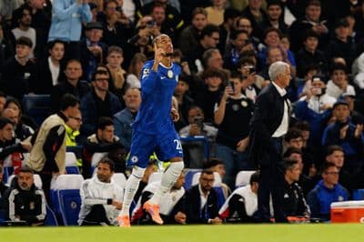 Joao Pedro playing for Chelsea
